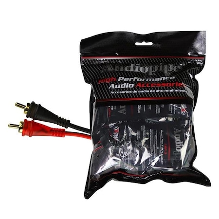 AUDIOPIPE Audiopipe AMF6 6 ft. Oxygen Free RCA Cable Per Bag - 10 Piece AMF6